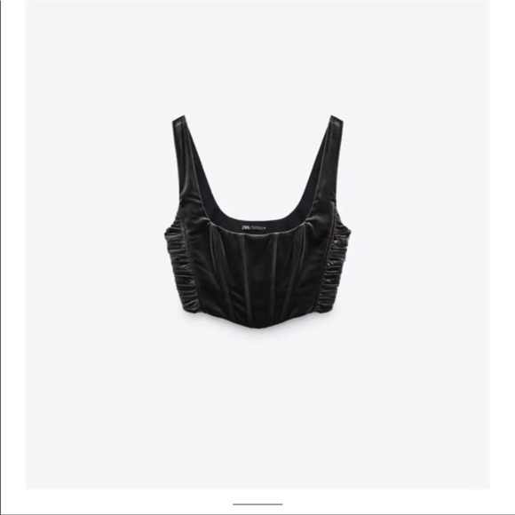Zara velvet corset top - Picture 2 of 7